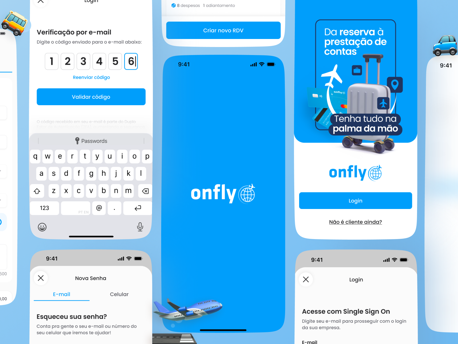 Algumas Interfaces da funcionalidade