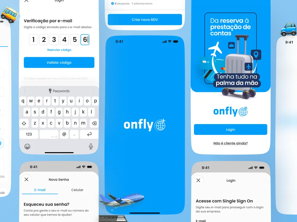 Algumas Interfaces da funcionalidade